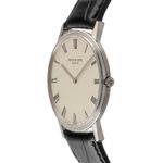 Patek Philippe Calatrava 3590 (Unknown (random serial)) - White dial 35 mm White Gold case (7/8)