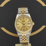 Rolex Datejust 36 16233 (1995) - Goud wijzerplaat 36mm Goud/Staal (1/6)