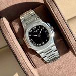 Patek Philippe Nautilus 3800 (2002) - Black dial 36 mm Steel case (3/8)