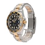 Rolex GMT-Master II 116713LN (2017) - Zwart wijzerplaat 40mm Goud/Staal (3/8)