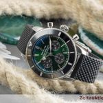 Breitling Superocean Heritage II Chronograph AB01621A1L1S1 (2020) - Green dial 44 mm Steel case (2/8)