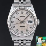 Rolex Datejust 36 16234 (1997) - 36 mm Steel case (1/8)