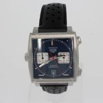 TAG Heuer Monaco Calibre 11 CAW211P.FC6356 (2025) - Blue dial 39 mm Steel case (1/1)