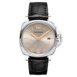 Panerai Luminor Due PAM01249 (2024) - Champagne wijzerplaat 42mm Staal (1/1)