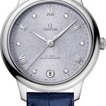 Omega De Ville 434.13.34.20.53.001 (2024) - Paars wijzerplaat 34mm Staal (1/1)