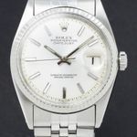 Rolex Datejust 1601 (1967) - Zilver wijzerplaat 36mm Staal (1/7)