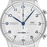 IWC Portuguese Chronograph IW371617 (2025) - Silver dial 41 mm Steel case (1/7)