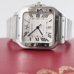 Cartier Santos WSSA0009 (2018) - White dial 40 mm Steel case (6/8)