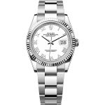Rolex Datejust 36 126234 (2025) - Wit wijzerplaat 36mm Staal (1/1)