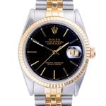 Rolex Datejust 36 16233 (1991) - 36mm Goud/Staal (3/8)