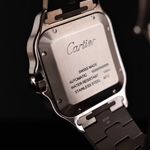 Cartier Santos WSSA0037 (2021) - Grey dial 40 mm Steel case (5/8)
