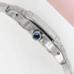 Cartier Santos Galbée 1565 (Unknown (random serial)) - 24 mm Steel case (8/8)