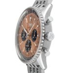 Breitling Navitimer 1 B01 Chronograph AB0138241K1A1 (Unknown (random serial)) - Red dial 43 mm Steel case (6/8)