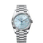 Rolex Day-Date 40 228236 (2025) - Blue dial 40 mm Platinum case (1/1)
