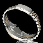 Rolex Datejust 36 16233 (2001) - Champagne wijzerplaat 36mm Goud/Staal (8/8)