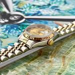 Rolex Lady-Datejust 69173G (1988) - Goud wijzerplaat 26mm Goud/Staal (7/8)