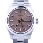 Rolex Oyster Perpetual 34 124200 (2024) - Zwart wijzerplaat 34mm Staal (1/1)