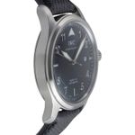 IWC Pilot Mark IW325311 (2006) - Zwart wijzerplaat 38mm Staal (7/8)