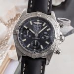 Breitling Blackbird A44359 (2007) - Zwart wijzerplaat 44mm Staal (3/8)