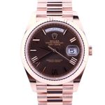 Rolex Day-Date 40 228235 (2024) - Brown dial 40 mm Rose Gold case (1/6)