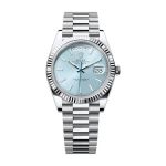 Rolex Day-Date 40 228236 (2024) - Blauw wijzerplaat 40mm Platina (6/6)