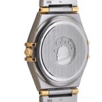 Omega Constellation 796.1201 (1998) - Wit wijzerplaat 27mm Goud/Staal (6/7)