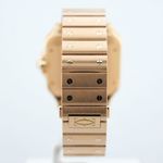 Cartier Santos WGSA0031 (Unknown (random serial)) - White dial 39 mm Rose Gold case (5/8)