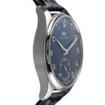 IWC Portuguese Automatic IW358305 (Unknown (random serial)) - Blue dial 40 mm Steel case (7/8)