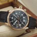 Breguet Type XX - XXI - XXII 3810BR/92/9ZU (2013) - Black dial 42 mm Rose Gold case (2/8)