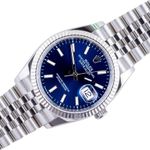 Rolex Datejust 36 126234 (2026) - Blue dial 36 mm Steel case (1/8)
