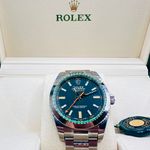 Rolex Milgauss 116400GV (2021) - Zwart wijzerplaat 40mm Staal (4/6)