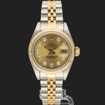 Rolex Lady-Datejust 69173 (1995) - 26mm Goud/Staal (3/8)