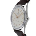 Omega Seamaster 2802 (1955) - Gold dial 34 mm Steel case (6/8)