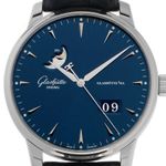 Glashütte Original Senator Excellence 1-36-04-04-02-30 (Unknown (random serial)) - Blue dial 40 mm Steel case (1/6)