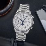 Longines Master Collection L2.673.4.78.6 (Unknown (random serial)) - White dial 40 mm Steel case (1/8)