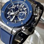 Hublot Big Bang Unico 421.NL.5170.RX (2025) - Transparent dial 44 mm Titanium case (5/6)