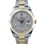 Rolex Datejust 41 126303 (2018) - Silver dial 41 mm Gold/Steel case (1/1)