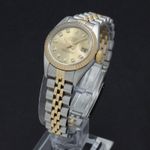 Rolex Lady-Datejust 79173 (2000) - Gold dial 26 mm Gold/Steel case (2/7)