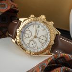 Breitling Chronomat 81950 (1992) - Zilver wijzerplaat 39mm Geelgoud (2/8)