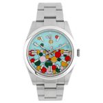 Rolex Oyster Perpetual 41 124300 (2024) - Turquoise dial 41 mm Steel case (1/7)