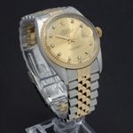 Rolex Datejust 36 16013 (1988) - Gold dial 36 mm Gold/Steel case (4/7)