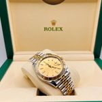 Rolex Datejust 41 126333 (2023) - Champagne dial 41 mm Gold/Steel case (5/6)