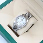 Rolex Datejust 36 126234 (Onbekend (willekeurig serienummer)) - Wit wijzerplaat 36mm Staal (2/8)