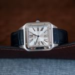 Cartier Santos Dumont WSSA0032 (2025) - Zilver wijzerplaat 47mm Staal (2/3)