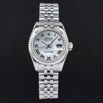 Rolex Lady-Datejust 179174 (2005) - Pearl dial 26 mm Steel case (3/8)