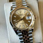 Rolex Datejust 36 126233 (2020) - Champagne wijzerplaat 36mm Staal (1/7)