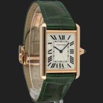 Cartier Tank Louis Cartier WGTA0011 (2025) - Silver dial 34 mm Rose Gold case (4/8)