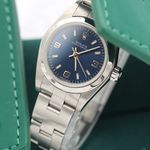 Rolex Oyster Perpetual 76080 (Onbekend (willekeurig serienummer)) - Blauw wijzerplaat 24mm Staal (1/8)