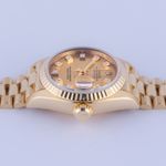 Rolex Lady-Datejust 69178 (1987) - Champagne dial 26 mm Yellow Gold case (5/8)