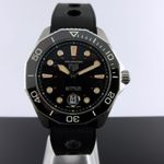 TAG Heuer Aquaracer 300M WBP208C:FT6201 (2024) - Zwart wijzerplaat 43mm Staal (1/8)